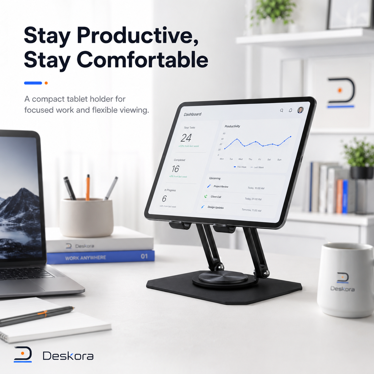 Deskora Tablet Holder
