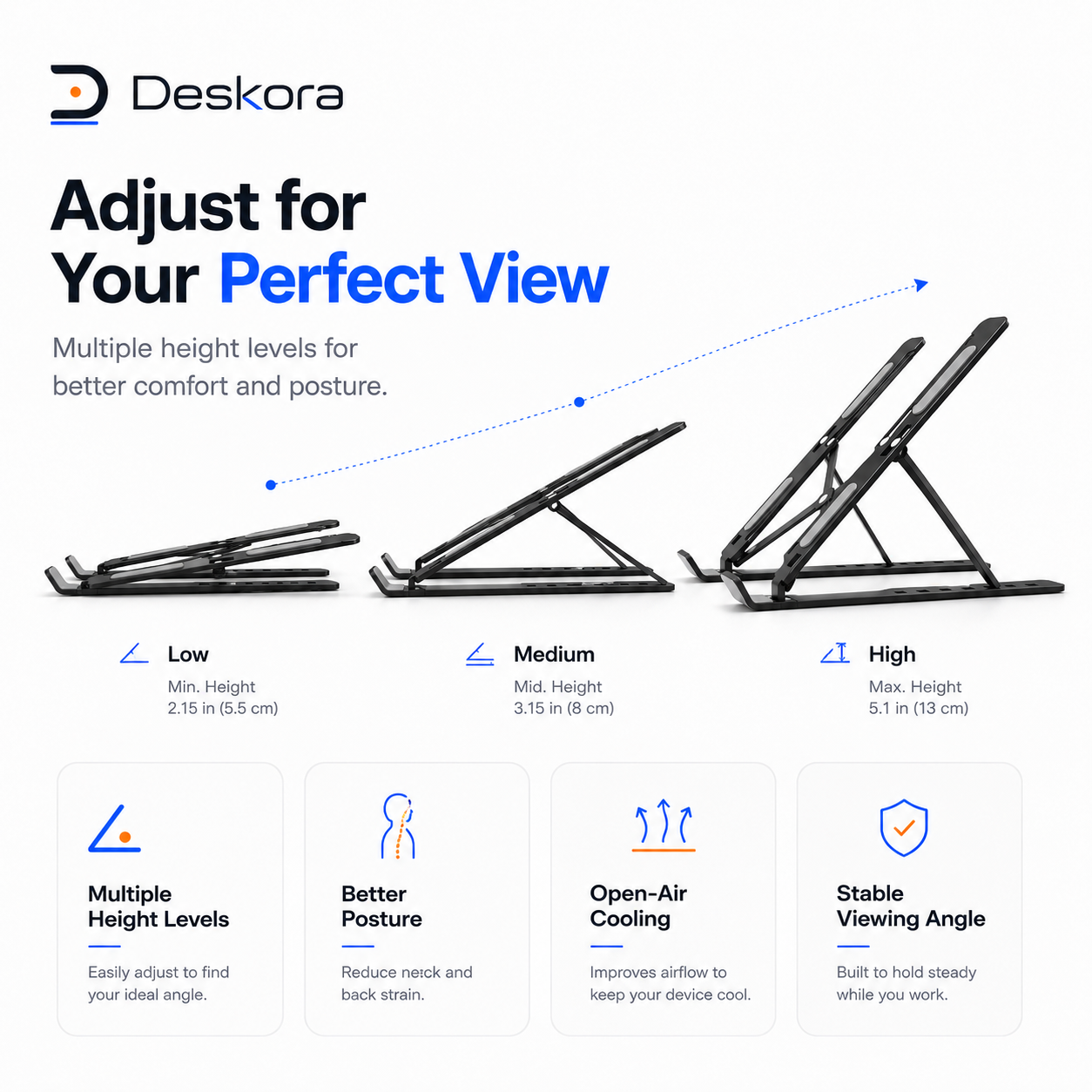 Portable Foldable Laptop Stand