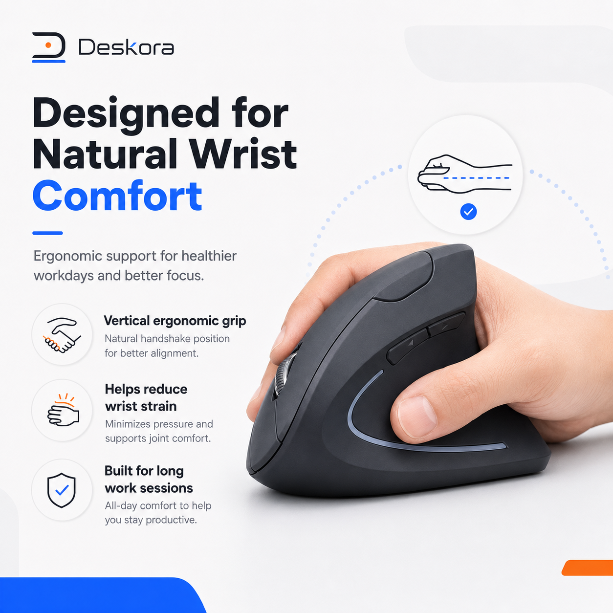 Deskora Ergonomic Mouse