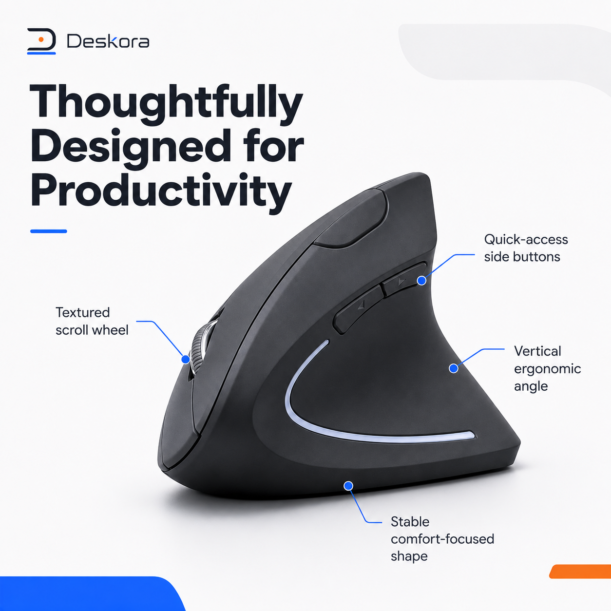 Deskora Ergonomic Mouse